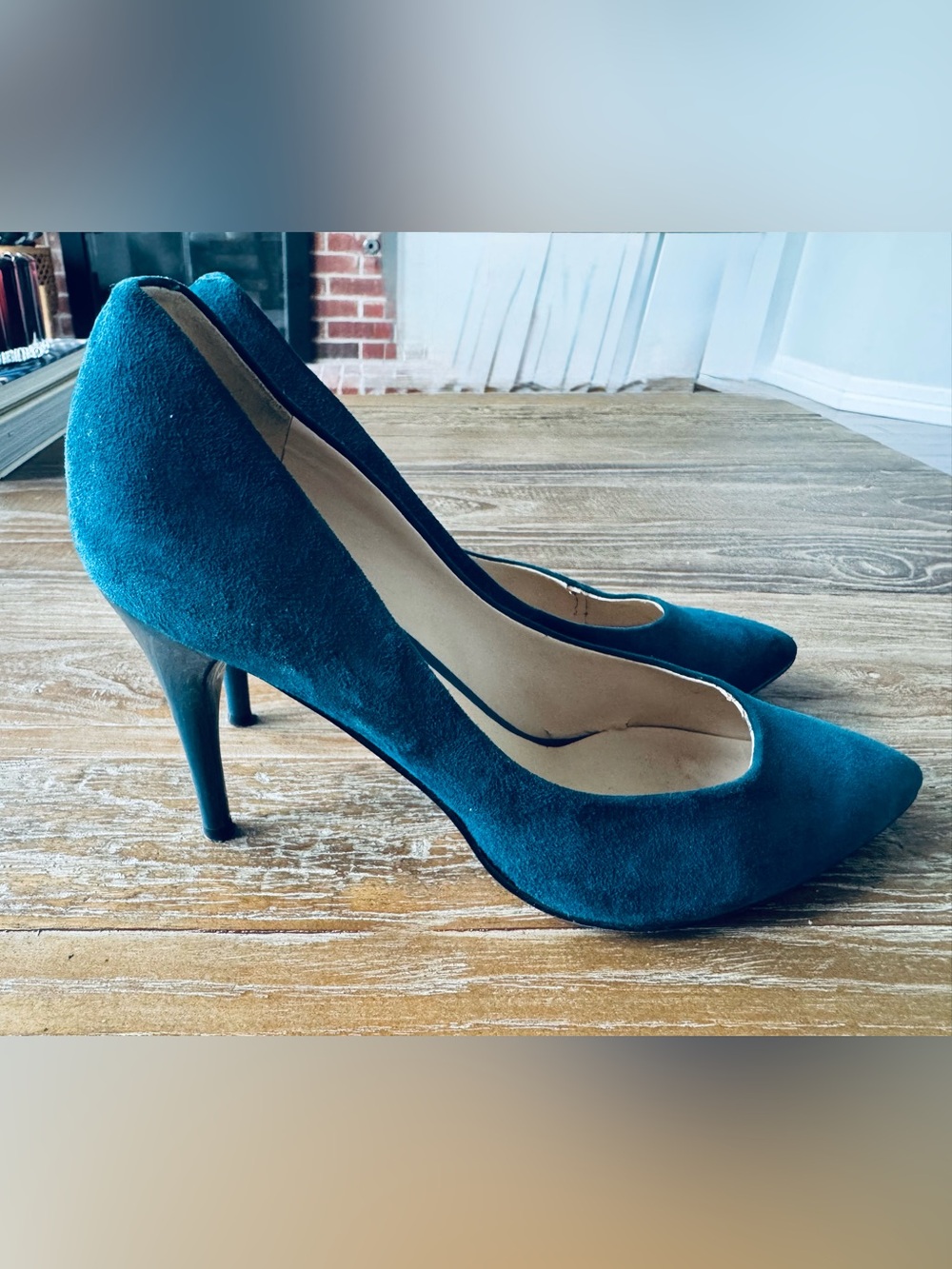 Nine West 4” Suede Stiletto Heels